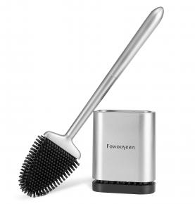 Silver Toilet Brush