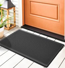 Black Silicon Door Mat - 副本